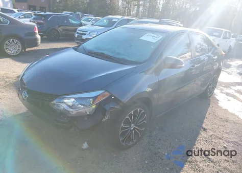 2015 Toyota Corolla S Plus z USA, uszkodzony, nr VIN 2T1BURHE5FC244582
